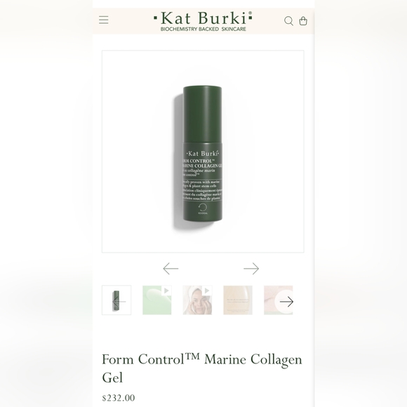 KAT BURKI Form Control Marine Collagen Gel - Picture 2 of 14